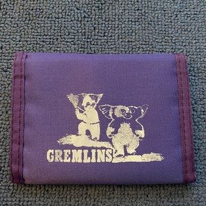 gremlins Silk screened vintage wallet